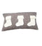 Hand Felted Wool Christmas Pillow – White Stockings Gray – 12x24” Arcadia Home